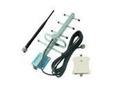 70dB 850MHz Cell Phone Signal Booster with Whip Antenna and Yagi Antenna