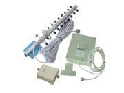 55dB 1900MHz Cell Phone Repeater Booster with Panel Antenna and Yagi Antenna