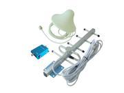 62dB 850MHz Cell Phone Signal Booster Repeater Amplifier with Ceiling Antenna and Yagi Antenna