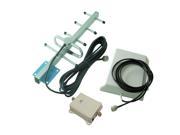 55dB 850MHz 3G CDMA In building Cell Phone Signal Booster Repeater Complete Kit