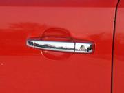 2007 2013 Chevy Silverado 6pc Luxury FX Chrome Door Handle w 1 Keyhole