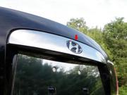 2006 2011 Hyundai Accent 1p Luxury FX Chrome License Bar w Logo Cutout