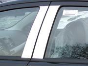 2008 2012 Mitsubishi Lancer 4pc. Luxury FX Chrome Pillar Post Trim