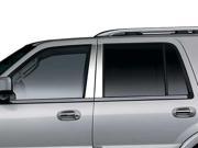 2013 2014 Lincoln Navigator 4pc. Luxury FX Chrome Pillar Post Set