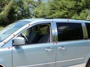08 14 Dodge Grand Caravan 16p Luxury FX Chrome Window Package w Pillar Posts