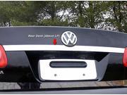 05 10 Volkswagen Jetta 1p Luxury FX Chrome 1.35 Upper Rear Deck and Logo Trim
