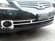 07 09 Nissan Altima 1p Luxury FX Chrome Lower Grille and Front Vent Surround