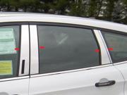 2013 2014 Ford Escape 8p Luxury FX Chrome Pillar Post Set w o Keyless Entry