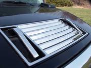 03 09 Hummer H2 10p Luxury FX Chrome Hood Vent Cover and Handle Trim