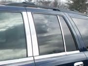 2002 2009 GMC Envoy 6pc. Luxury FX Chrome Pillar Post Trim