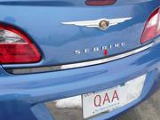 2007 2010 Chrysler Sebring 1pc. Luxury FX Chrome 1.25 Rear Deck Trim