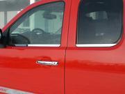 2007 2013 Chevy Silverado 4pc. Luxury FX Chrome Window Sill Trim