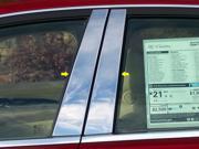 2014 Cadillac CTS 4p Luxury FX Chrome Pillar Post Trim Cut to Door