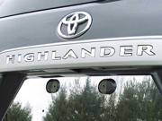 08 13 Toyota Highlander 10p Luxury FX Chrome 1 9 16 License Letters
