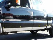 2011 2014 Ford Super Duty Crew 10p Luxury FX Chrome Accent Door Molding Trim