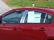 2007 2012 Nissan Sentra 10p Luxury FX Chrome Window Package w Posts