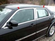 2005 2010 Chrysler 300 4p Luxury FX Chrome Window Package w o Posts