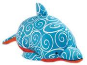 Authentic Pillow Pets Dolphin Retro Swirly Large 18 Plush Toy Gift