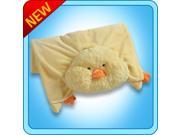 Authentic Pillow Pet Puffy Duck Blanket Plush Toy Gift