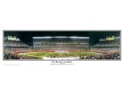 Cleveland Browns Return to Cleveland Browns Stadium in 1999 NFL 13.5x39 Panoramic Poster with Black Metal Frame 1008