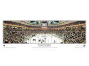 NHL Boston Bruins 2011 Stanley Cup Final Game 6 13.5x39 Panoramic Poster with Black Metal Frame 4026