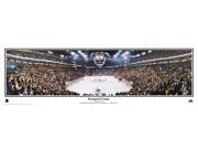 NHL Columbus Blue Jackets 2000 Inaugural Game 13.5x39 Panoramic Poster with Black Metal Frame 4032