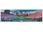 Florida Gators The Swamp NCAA Collage Football 13.5x39 Panoramic Poster. Deluxe Double Matted with Black Metal Frame 5038