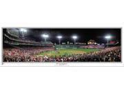 MLB Baseball Boston Red Sox Fenway Park 2007 ALCS Champs 13.5x39 Panoramic Poster. Deluxe Double Matted with Black Metal Frame 2052