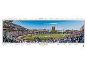 MLB Baseball 2007 Kansas City Royals Kauffman Stadium True Blue Tradition copy signatures 13.5x39 Panoramic Poster with Black Metal Frame 2054