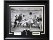 MLB Baseball New York Yankees Babe Ruth with Kids The Great Bambino Framed Picture SKU 2011