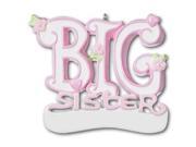 Big Sister Personalized Christmas Tree Ornament