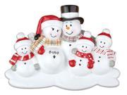 We re Expecting Baby Family of 5 Personalized Christmas Tree Ornament