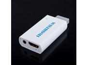 NEW Wii to HDMI 480p Converter Adapter Wii2hdmi 3.5mm Audio Box Wii link