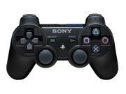 For Sony Playstation 3 Ps3 Bluetooth 6 Axis Wireless Controller Gamepad Joypad Dualshock with Charging Cable Black