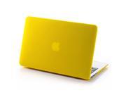 Kenton® Compatible with Macbook Air 13 inch Clear Pink Plastic Solid Hard Cover Case Macbook Air 13 Color Orange