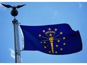 Indiana State Flag 3 x 5 Nylon