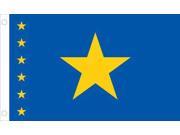 Republic Of Congo World Flag 3 x 5 Nylon