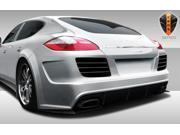 2010 2013 Porsche Panamera Eros Version 4 Wide Body Rear Bumper Cover 1 Piece