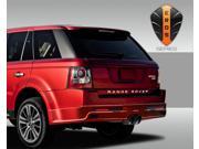 2010 2014 Land Rover Range Rover Sport Eros Version 1 Rear Lip Under Spoiler Air Dam center exhaust 3 Piece