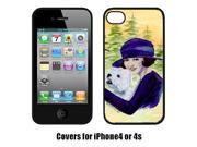 Woman driving with her Westie Cell Phone cover IPHONE4