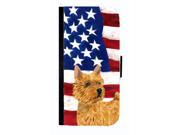 USA American Flag with Norwich Terrier Cell Phone case Cover for GALAXY 4S