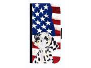 USA American Flag with Dalmatian Cell Phonebook Cell Phone case Cover for GALAXY S3