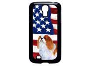 USA American Flag with English Toy Spaiel USA Cell Phone Cover GALAXY S4