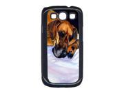 Fawn Natural Great Dane and Puppy Cell Phone Cover GALAXY S111