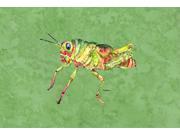 Grasshopper on Avacado Fabric Placemat