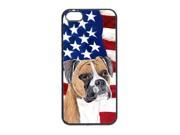 USA American Flag with Boxer Cell Phone Cover IPHONE 4