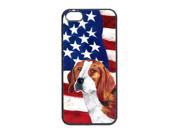 USA American Flag with Beagle Cell Phone Cover IPHONE 4