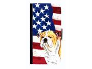 USA American Flag with Bulldog English Cell Phone case Cover for GALAXY S3
