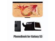 Mermaid Red Headed Mermaid Cell Phonebook Cell Phone case Cover for GALAXY S3 8339