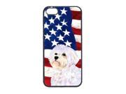 USA American Flag with Maltese Cell Phone Cover IPHONE 4